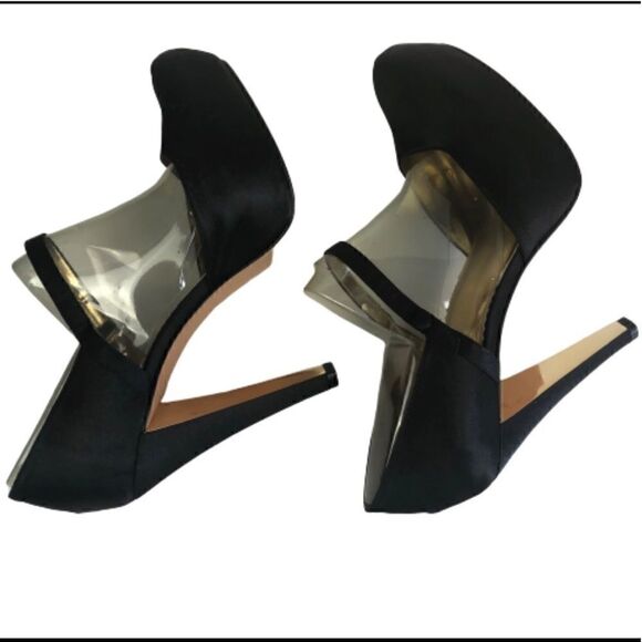 Report Signature Heel Black 4.5” Heels Satin Finish Size 8 - Picture 4 of 8